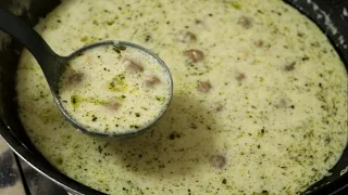 Turkish Lebeniye Soup. A very delicious and healthy soup recipe. Turkish Food Recipes