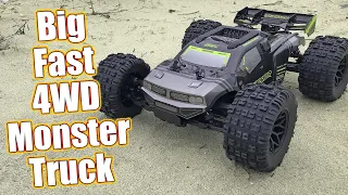 Monster Size Basher! Team Corally Punisher Brushless 4wd Monster Truck Review | RC Driver