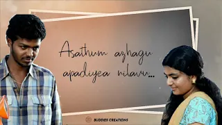 💖 Asathum azhagu apdiyea nilavu song whatsapp status ( rattinam movie ) 💕