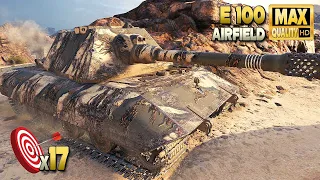 E 100: Удовлетворительная игра с огромным уроном - World of Tanks