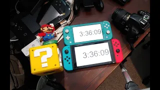 Nintendo Switch Lite - тест батареи и впечатления после недели использования!