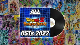 ALL 2022 DOKKAN BATTLE OST FULL COMPILATION | Dragon Ball Z Dokkan Battle