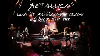 Metallica - Live at Hammersmith Odeon | Night 3 (1988) [AUD/SBD Matrix]