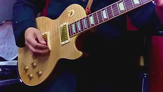 Paradise City Guns N' Roses Gibson Les Paul Blond Beauty Kemper slash Guitar Solo