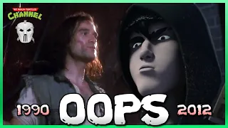 Casey Jones Oops 1990 & 2012 (Teenage Mutant Ninja Turtles)