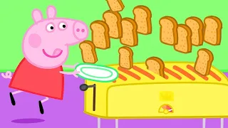 The BEST Toast Machine EVER! 😮 🍞 Peppa Pig Official Family Kids Cartoon
