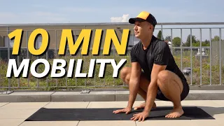 10 Minute Beginner Stretch Mobility Routine! (FOLLOW ALONG)