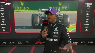 Lewis Hamilton's SHOCKING Post-Race Interview: What Did He Reveal? #F1 #AUSGP