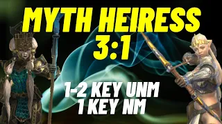 "Ultimate Myth Heiress" Unkillable Clanboss Team - Demytha, Heiress & 3:1 DPS - UNM/NM/Brutal/Hard