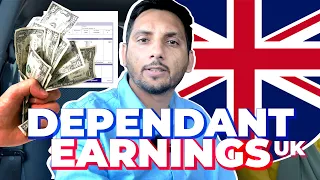 Our Earning after 8 Months in UK 🇬🇧 | How Much Dependents can Earn in UK?#ukdependent #salary