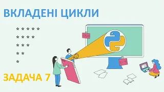 Python #13 Вкладені цикли (FOR) задача 7 (Трикутник символів)