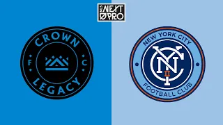 HIGHLIGHTS: Crown Legacy FC vs NYCFC II (July 23, 2023)