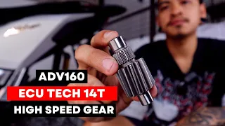 ADV 160 | ECU-Tech 14T High Speed Gear