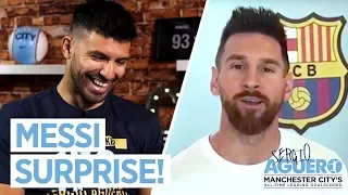 MESSI SURPRISES AGUERO! | Noel & Liam Gallagher sing for Sergio