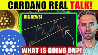 CARDANO & Crypto FALL! PREPARE for This NOW!