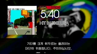 GITADORA GuitarFreaks - HIT IN THE USA (GUITAR - EXTREME)