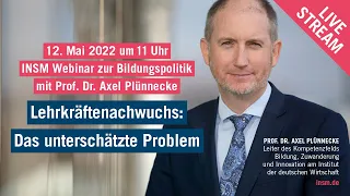 Kopie von INSM-Bildungsmonitor Themenspezial zum Lehrkräftenachwuchs: Das unterschätzte Problem