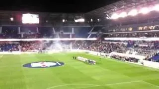 US National Anthem @ New York Red Bulls vs. New England 21/10/2010