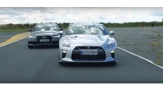 Audi RS6 vs Nissan GT-R - MNG