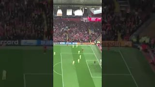 Liverpool v Barcelona 4-0 semi final champions league moment whistle blew