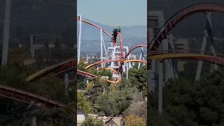 Silver Bullet at Knott's Berry farm #shorts #rollercoaster