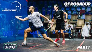 Squash: Qatar Classic 2020 - Quarter Final Roundup [Pt.1]