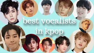 some of the best male vocalists in kpop (2020 version)