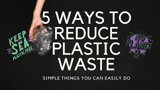 5 Simple Ways to Reduce Plastic Use in Everyday Life | English & German Subtitles