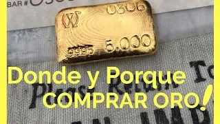 Como invertir en ORO | Donde comprar ORO barato | Porque comprar ORO