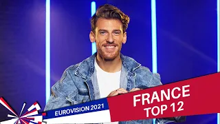 Eurovision 2021 FRANCE (C'est Vous Qui Décidez) | My Top 12