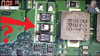 How to find a blown capacitor - Dell AIO board repair