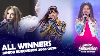 *ALL WINNERS* (2003-2020) - JUNIOR EUROVISION SONG CONTEST