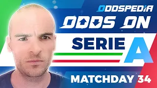 𝗟𝗜𝗩𝗘 🚨 Odds On: Serie A - Matchday 34 - Football Betting Tips, Odds, Picks & Predictions