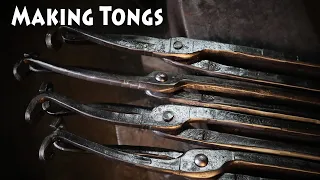 Forging Bladesmithing Tongs etc ... - In The Works