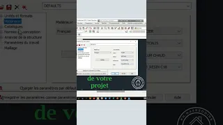 Définition des paramètres de projet sur le logiciel d'analyse Robot | تعريف إعدادات المشروع