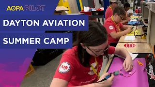 Aviation and Aerospace Summer Camp Fun in Dayton, Ohio