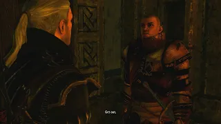 The Witcher 2: Geralt talks with Stennis