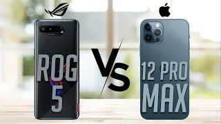 Asus Rog Phone 5 vs iPhone 12 Pro Max