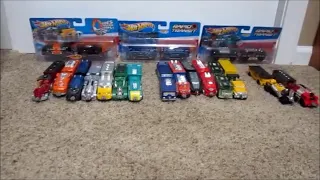 My Hot Wheels Rapid Transit train collection