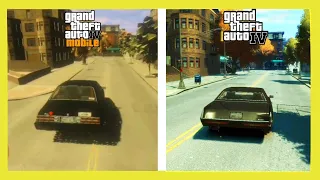 gta 4 mobile(android) vs. gta 4 pc  |  Side by Side Comparison | Which is best?