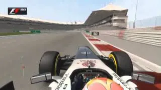 F1 2013 The Game - AbuDhabi Hotlap