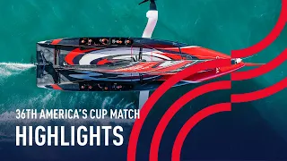 36th America's Cup Highlights