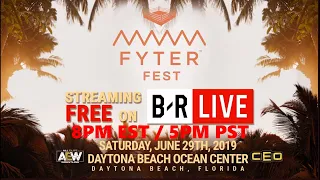 AEW Fyter Fest PPV FREE on B/R Live | Christ Jericho Pulls Out From Fyter Fest