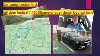 Mit dem Ioniq 5  1.400 KM quer durch Deutschland, Baden-Baden-Kassel-Berlin und Leipzig