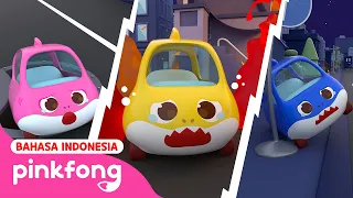 Tim Penyelamat Super Pinkfong | Lagu Mobil | Baby Shark Pinkfong Indonesia