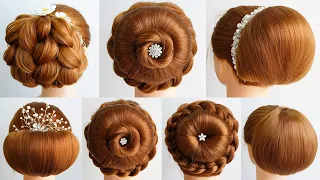 Top 7 Beautiful Simple Bun Hairstyles With Donut For Wedding