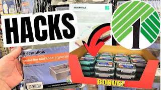 10 *NEW* DOLLAR TREE ORGANIZATION HACKS FOR CHRISTMAS STORAGE!!!