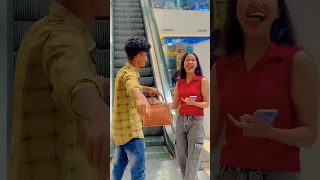 Public reaction prank 😂 #prank #escalator #ytshort #shorts #youtube #viral #funny #forfun