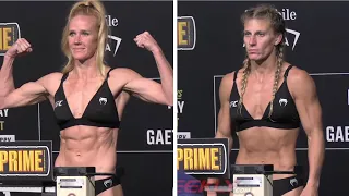 UFC 300 Official Weigh-Ins: Holly Holm vs Kayla Harrison