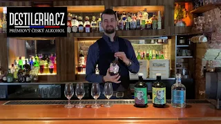 Degustace český gin díl 1